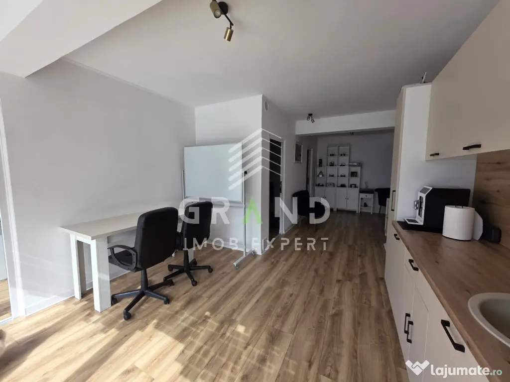 SPAȚIU DE BIROURI CU TERASĂ PRIVATĂ ȘI 2 PARCĂRI | ZONA