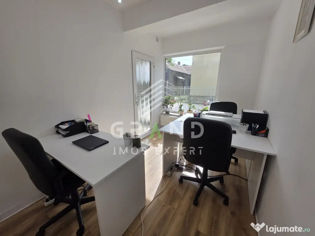 SPAȚIU DE BIROURI CU TERASĂ PRIVATĂ ȘI 2 PARCĂRI | ZONA