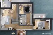 Ap. 3 camere[81 mp] Ansamblu rezidential standard NZEB_zona 