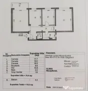 Apartament cu 3 camere decomandat - zona Dacia