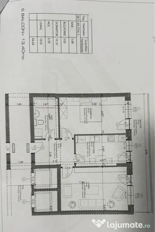 Apartament 2 camere / Vivamus Park Residence Brasov.