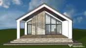 Teren casă 1280 m2, cu proiect, autorizației și utilit...