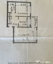 APARTAMENT 2 camere decomandat ALEXANDRU 