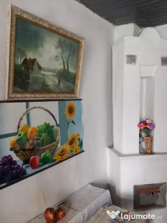 De vânzare – teren + casă bătrânească în Boghești, jud. Vrancea