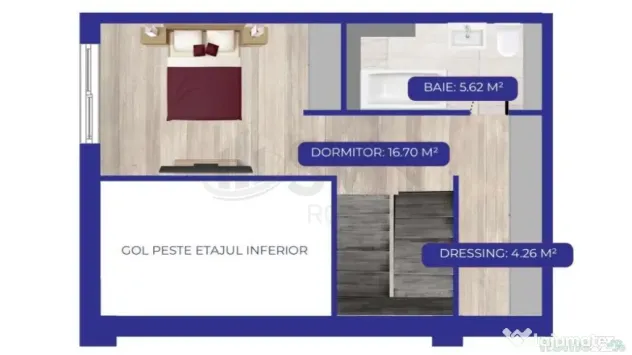 Duplex 2 camere Aviatiei Nord