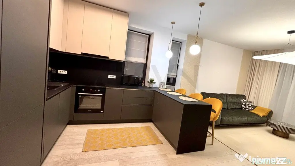 2 camere WIN Herastrau 63 mp mobilat cu parcare