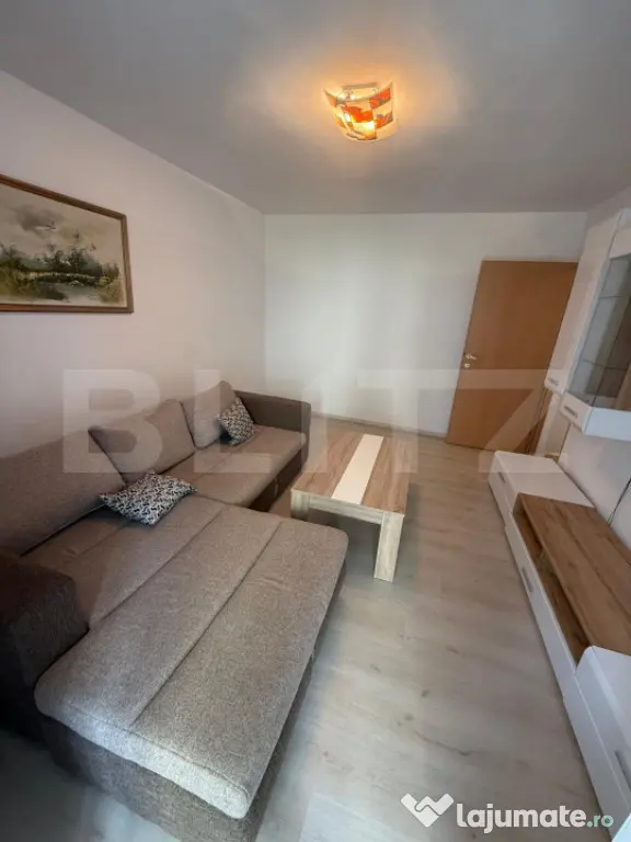 Apartament zona linistita, 2 camere, decomandat, centrala pr