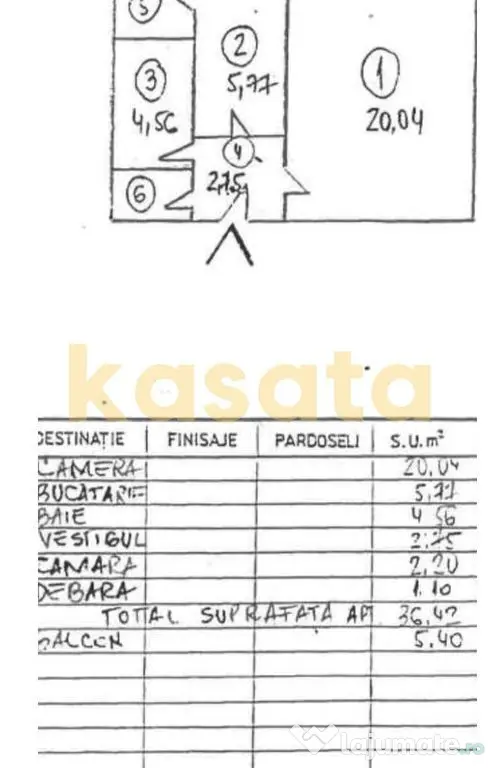 Garsoniera 40mp|DecebalMetrou /Piata Muncii |Mutare imediata