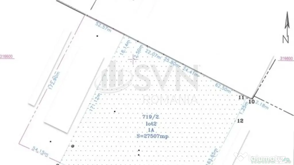 Teren intravilan Magurele 27.507 mp - forma regulata 171x... - Magurele (Bucuresti-Ilfov)
