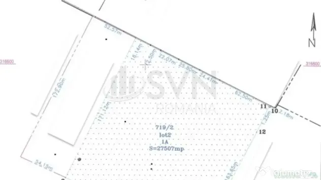 Teren intravilan Magurele 27.507 mp - forma regulata 171x... - Magurele (Bucuresti-Ilfov)