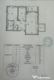 Kasper Coresi Pietonala-2 camere, decomandat, etaj 1/6, parcare, boxa!