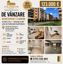 Apartament 2 Camere | Tractorul - Grandis | Parcare Subterană Inclusă