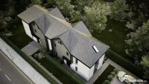 Vila 5cam-indiv la calcan-perete propriu/centru Popesti L...