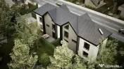 Vila 5cam-indiv la calcan-perete propriu/centru Popesti L...