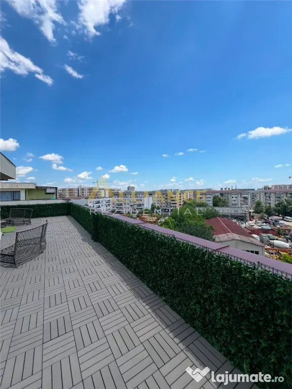 Berceni-Penthouse-4 Camere-Mobilat/Utilat-2 Parcari