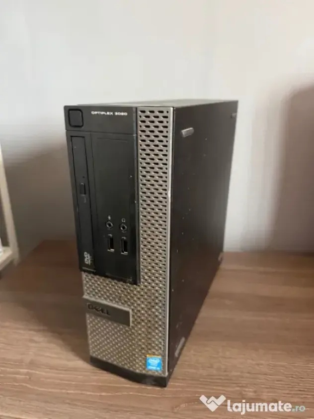 PC Dell OptiPlex 3020 + Monitor Dell UltraSharp U2412M – Gata de utilizare