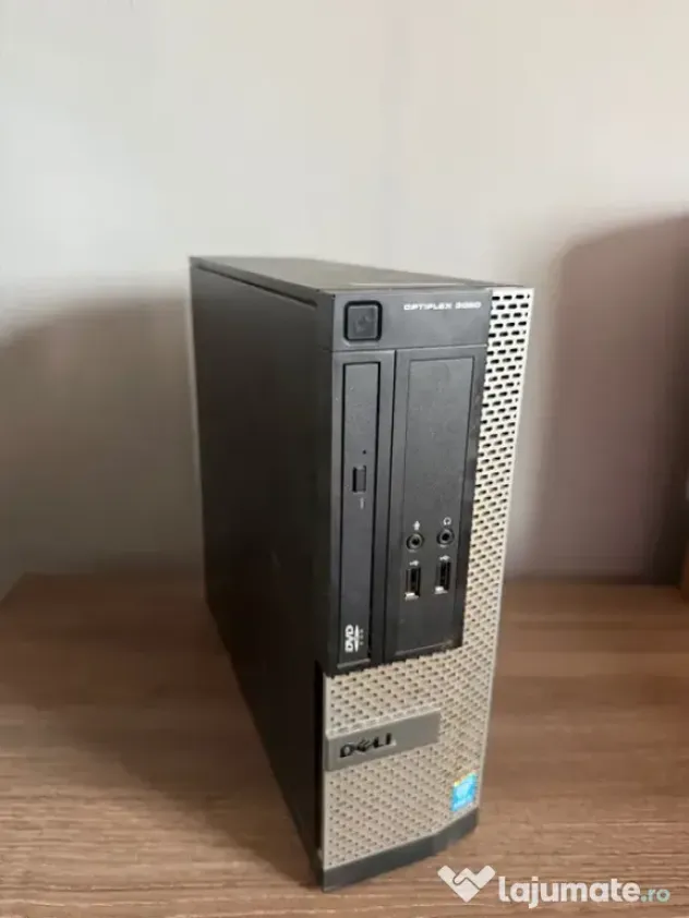 PC Dell OptiPlex 3020 + Monitor Dell UltraSharp U2412M – Gata de utilizare