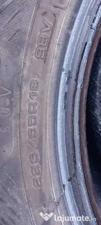 4 buc anvelope vara Goodyear EfficientGrip 2 SUV 225/55/R18 DOT1024