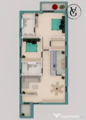 Apartament decomandat 3 camere | LKB Residence | Elvila