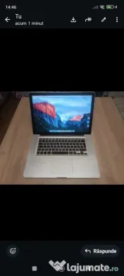 Laptop macbook pro 15" 