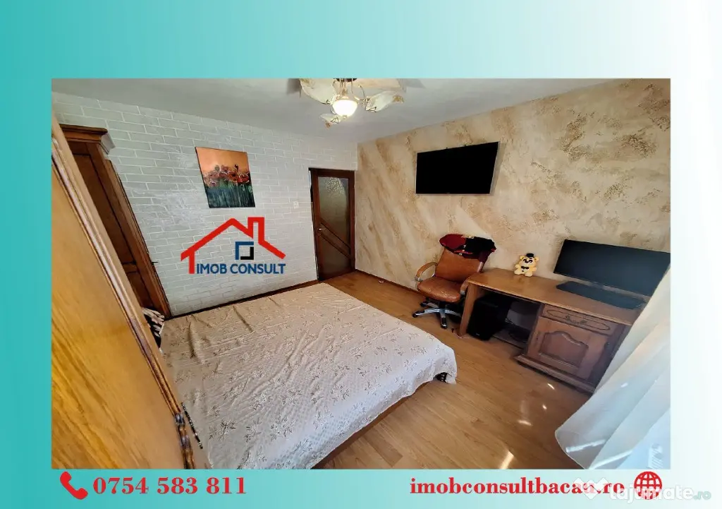 Apartament 3 Camere Decomandat – Bistrița Lac! CE1659