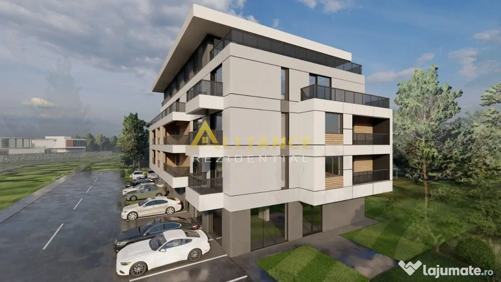 NOU Apartament 2 camere cu gradina