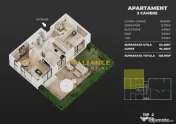 NOU Apartament 2 camere cu gradina