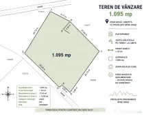 Teren premium 1.095 mp cu PUZ aprobat, toate utilitățile ?