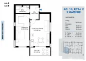 2 Camere Bloc Intim -Incalzire Pardoseala 