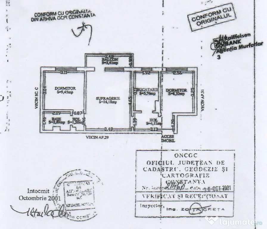 3 Camere Tomis Nord | Etaj 2 | Loc Parcare | Ideal Invest...