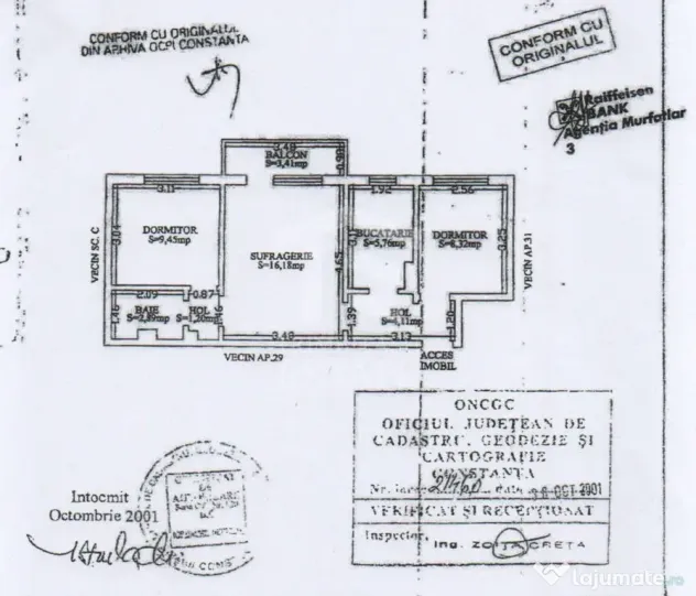 3 Camere Tomis Nord | Etaj 2 | Loc Parcare | Ideal Invest...