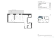 Apartament 2 camere ,55 mp| Standarde nZEB |Ansamblu nou | B 