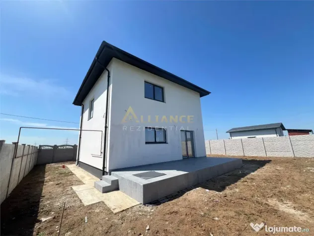 Vila Individuala - 4 camere - 2 bai - beci- 375mp teren