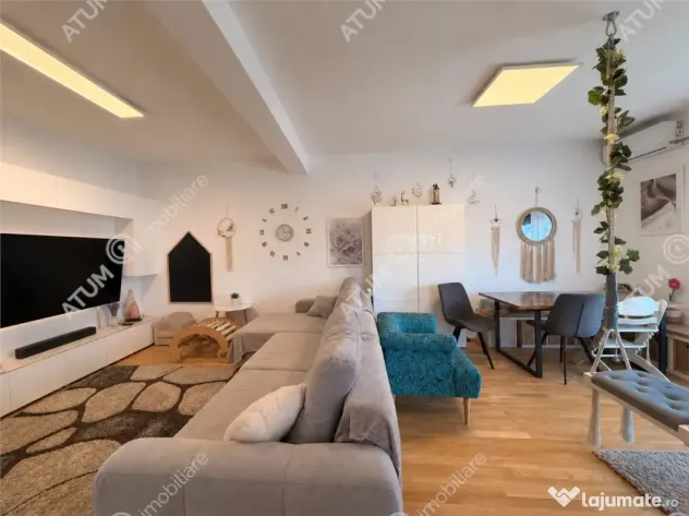 Casa moderna cu 5 camere si teren de 250 mp in Cristian zona