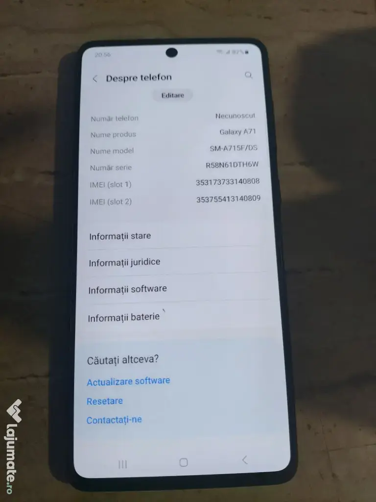 Vând samsung A71