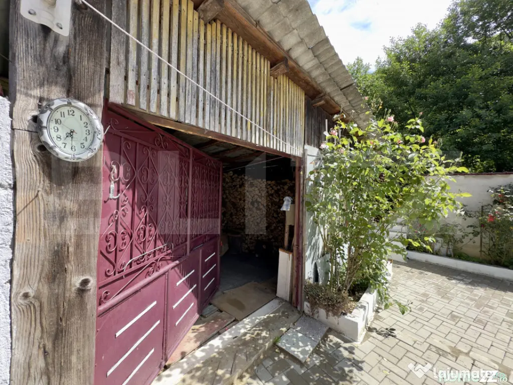 Casă cu potențial, 3 camere, anexă, gradina, zona Cugir