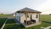 Casă moderna la cheie, comunitate privata, zonă centrală