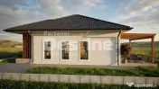 Casă moderna la cheie, comunitate privata, zonă centrală