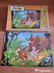 4 Puzzle cu personaje indragite de copii 