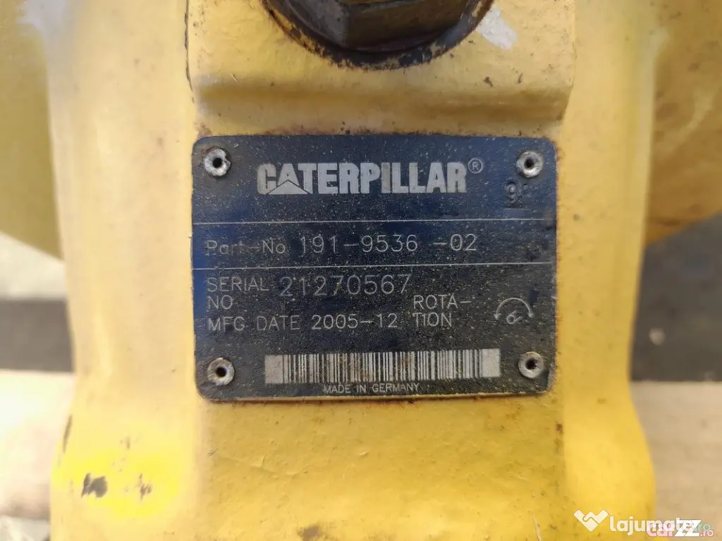 Pompa hidraulica Caterpillar 191-9536-02 pentru buldozer Caterpillar D6N