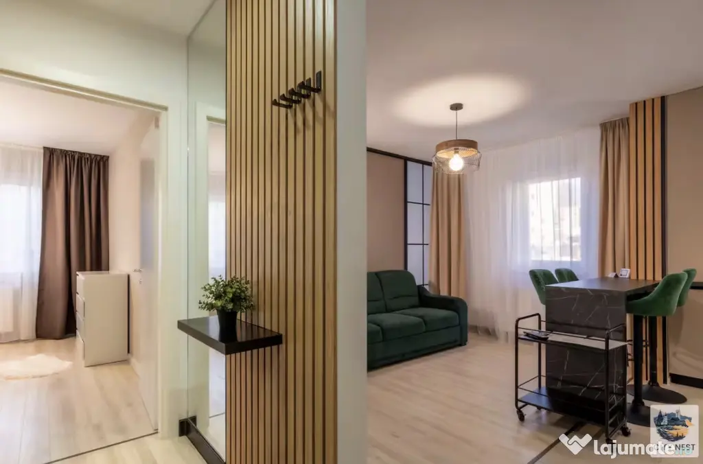 Apartament 2 camere transformat in 3, boxă, balcon și parcare în Tractorul