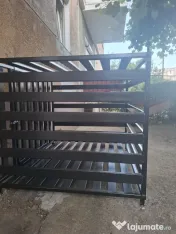 Țarc/Cușcă fier sudata și vopsită cu balamale și lacăt 