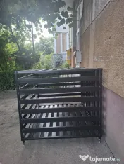 Țarc/Cușcă fier sudata și vopsită cu balamale și lacăt 