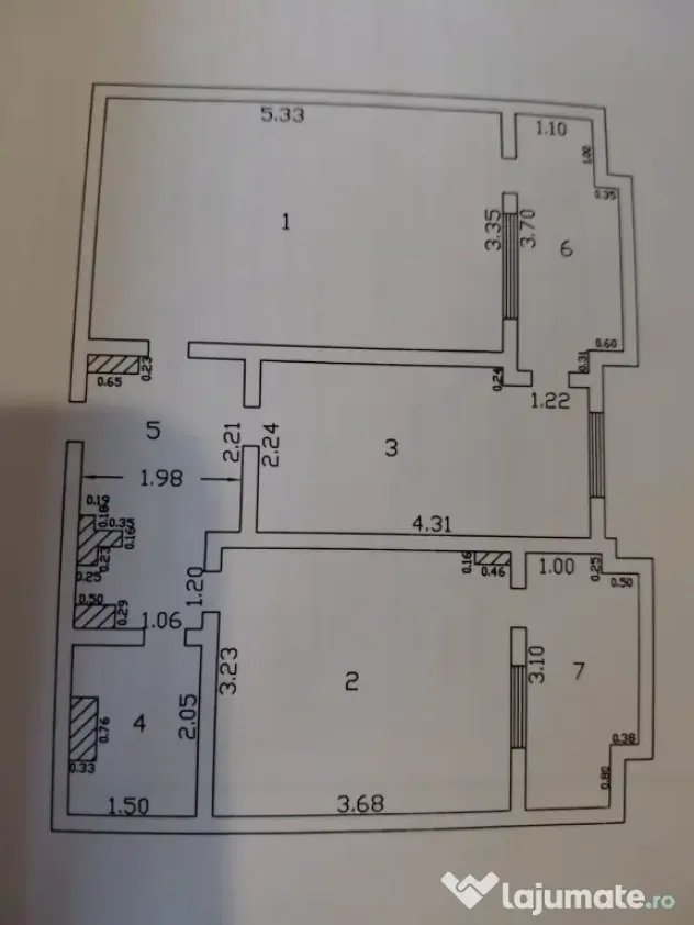 Vanzare apartament 2 camere Galati