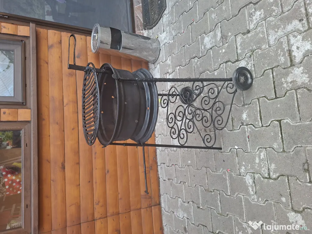 Grătar si disc foarte puțin folosit