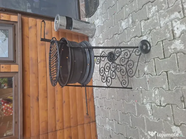 Grătar si disc foarte puțin folosit