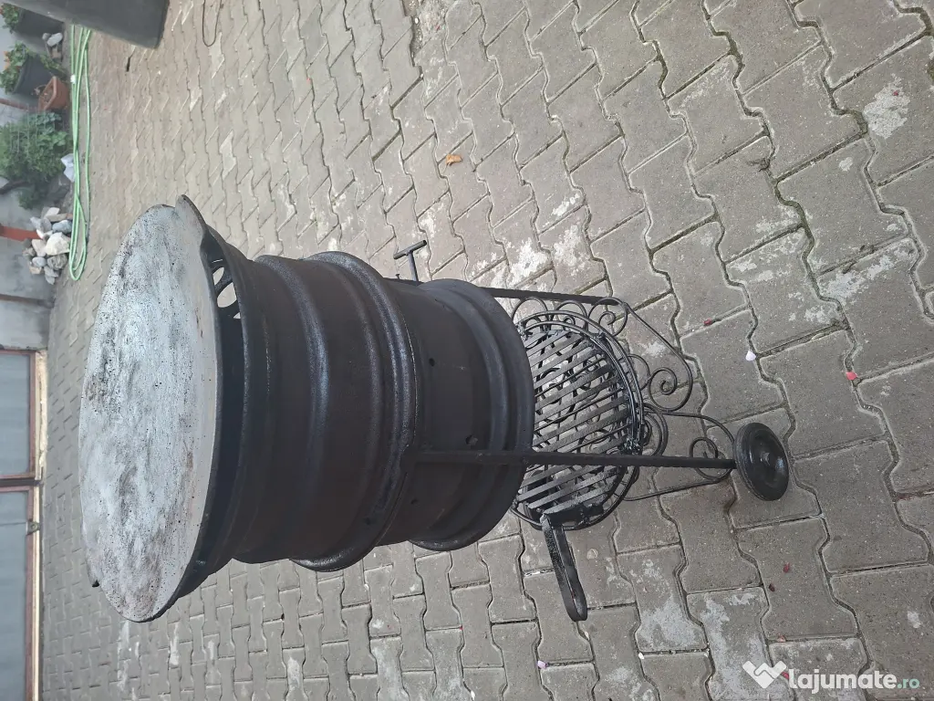 Grătar si disc foarte puțin folosit