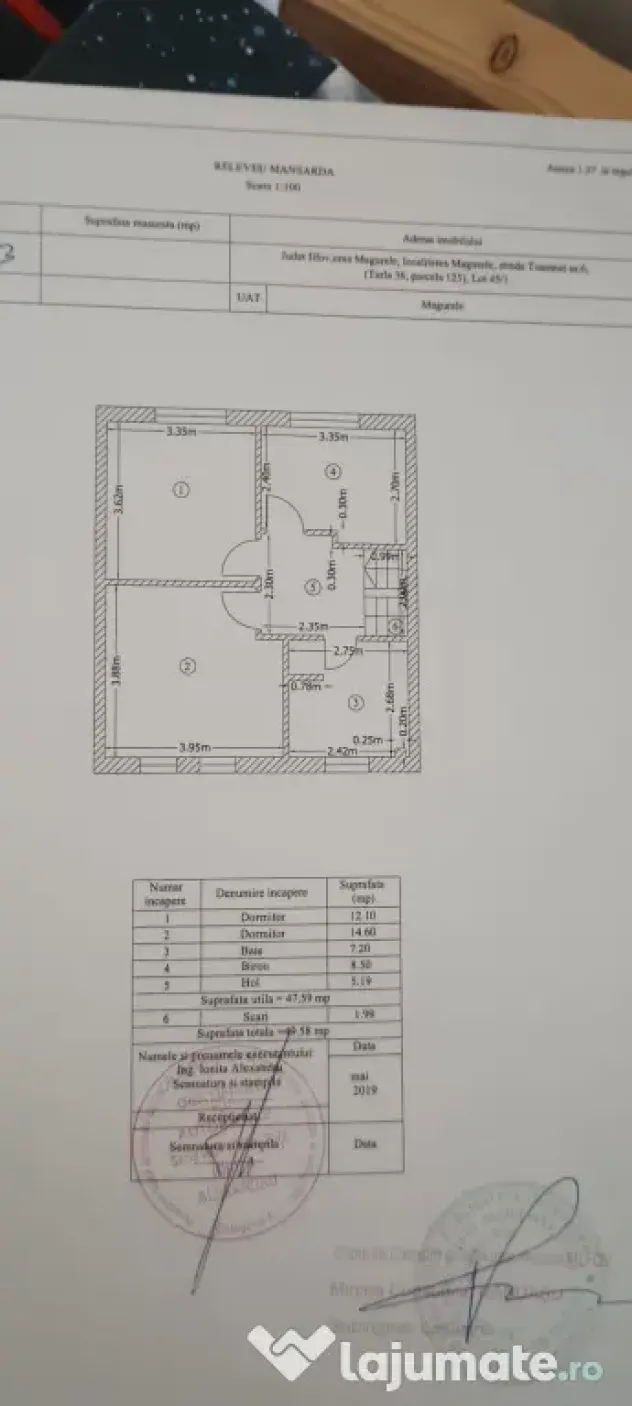 Casa/vila de vanzare 5 camere, Magurele granita cu Bucuresti