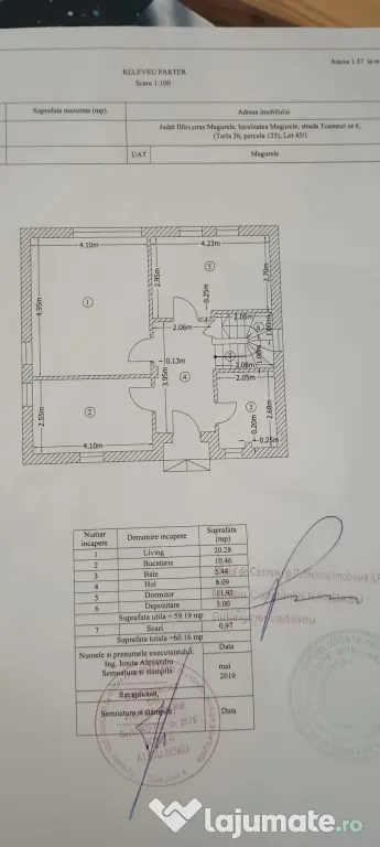 Casa/vila de vanzare 5 camere, Magurele granita cu Bucuresti