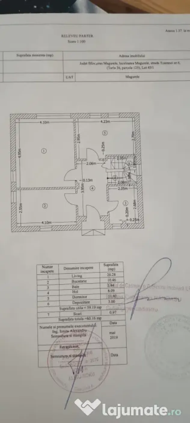 Casa/vila de vanzare 5 camere, Magurele granita cu Bucuresti
